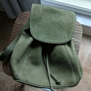 Vintage Green Coach Backpack